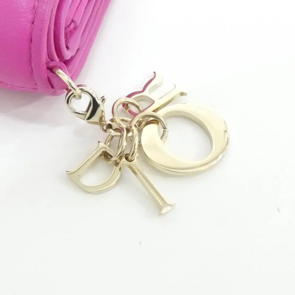 Dior Lotus Wallet Handbag Rani Pink